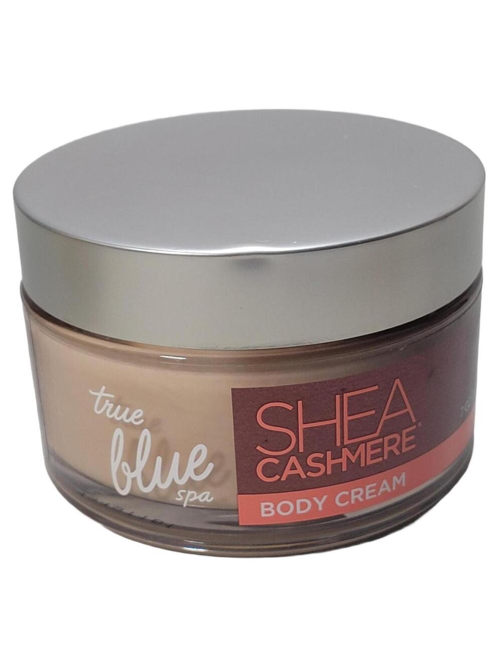 NEW Sealed Bath & Bodyworks True Blue Spa Shea Cashmere Body Cream 7 oz